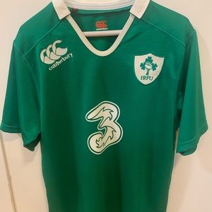 Canterbury rugby jersey, Ireland, size large, Kelly green